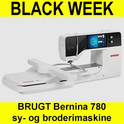 Bernina 780 sy- og broderimaskine BRUGT