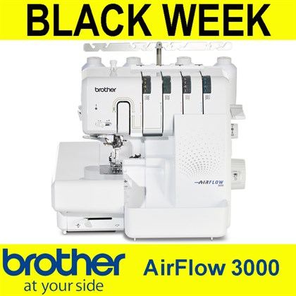 Brother AirFlow 3000 overlock Black Week