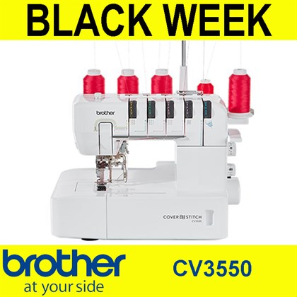 Brother CV3550 coverstitch Black Week