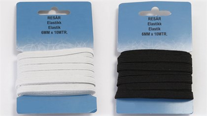 Elastik/bukseelastik 10m/6mm