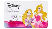 Motivkort 8 Disney Rapunzel og Aurora ScanNcut (kun SDX2200)