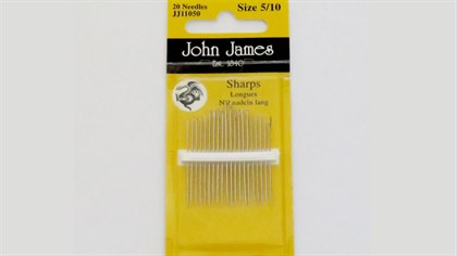 Synåle med spids 20 stk. John James