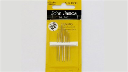 Synåle uden spids 6 stk. John James