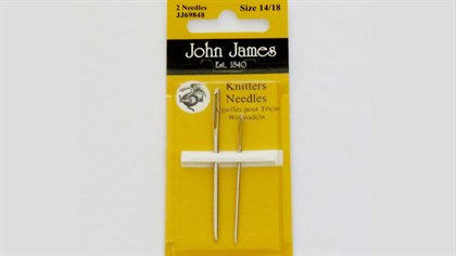 Garnnåle uden spids 2 stk. John James