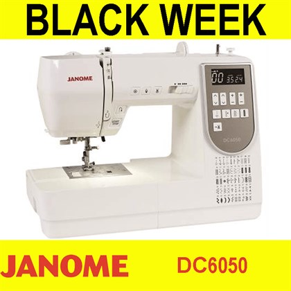 Janome DC6050 symaskine Black Week