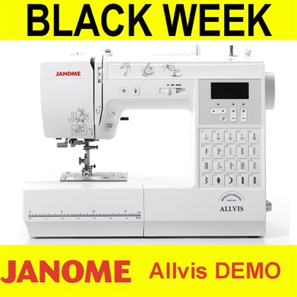 Janome Allvis symaskine DEMOMODEL