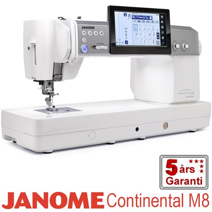 Janome Continental M8 symaskine