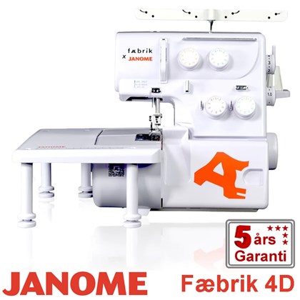 Janome Fæbrik 4D overlock