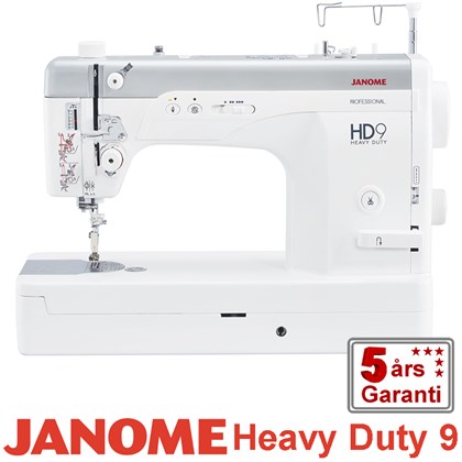 Janome Heavy Duty HD9 stikkestings symaskine