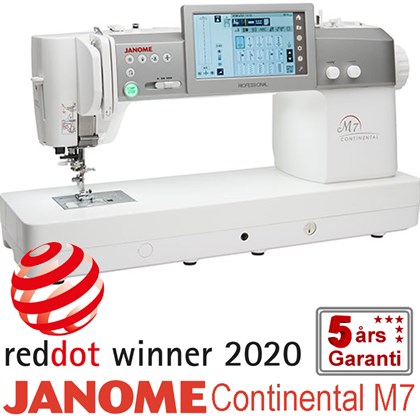 Janome Continental M7 professional helt top