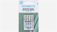 Symaskine-nåle microtex str.80 Schmetz 5 stk.