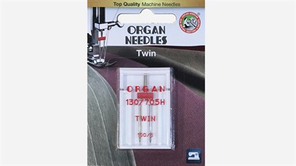 symaskine dobbeltnål  Organ 1 stk. 6mm/100