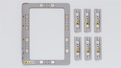 Magnetisk broderiramme 180 x 100 mm til Brother F540 + F580