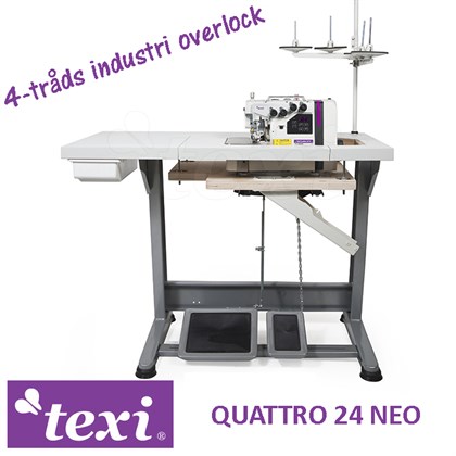 Texi Quattro 24 overlockmaskine 4-tråds