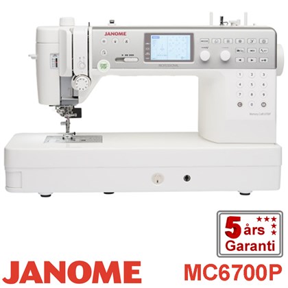 Janome Memory Craft 6700P symaskine